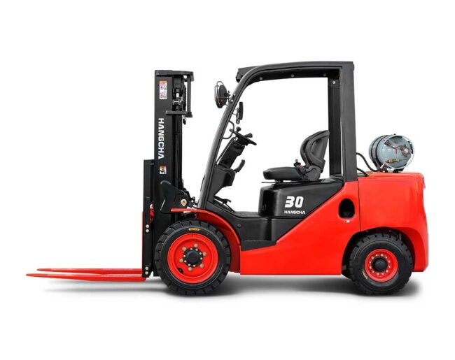 Газ-бензиновый вилочный погрузчик Hangcha CPQYD25-XW21F