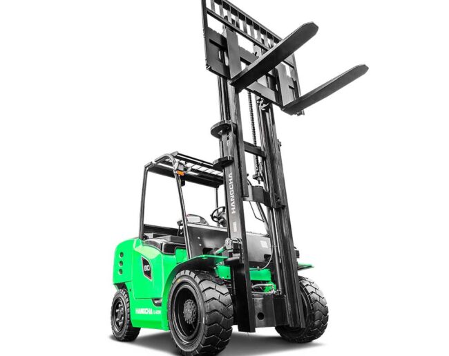 Электрический четырехопорный погрузчик Hangcha CPD80-XC4-I