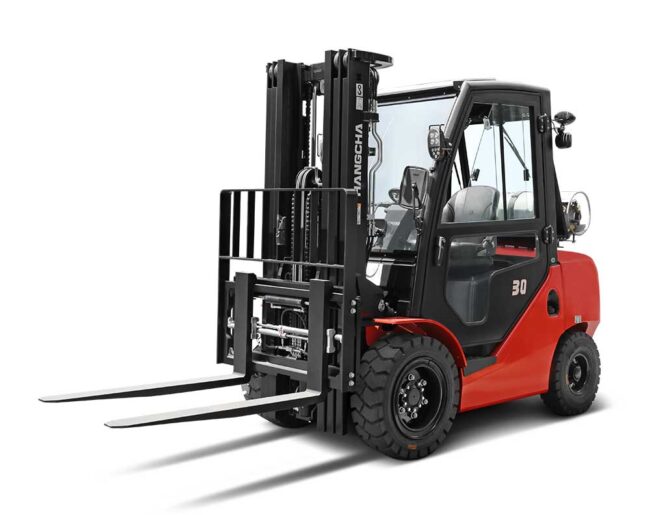 Газовый вилочный погрузчик Hangcha CPYD30-XW22F/B/M