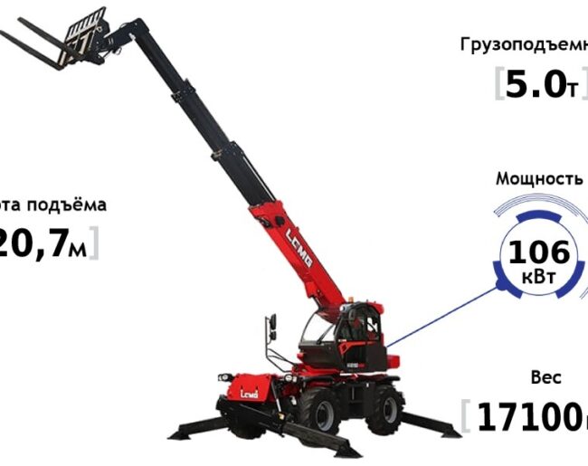 Телескопический погрузчик LGMG HR2150